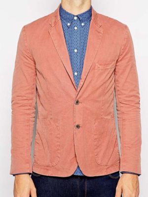 Paul Smith Jeans Blazer in Washed Cotton